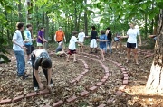 29th Jun 2011 - Making a labyrinth