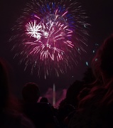 4th Jul 2011 - Fireworks from Lincoln Memorial