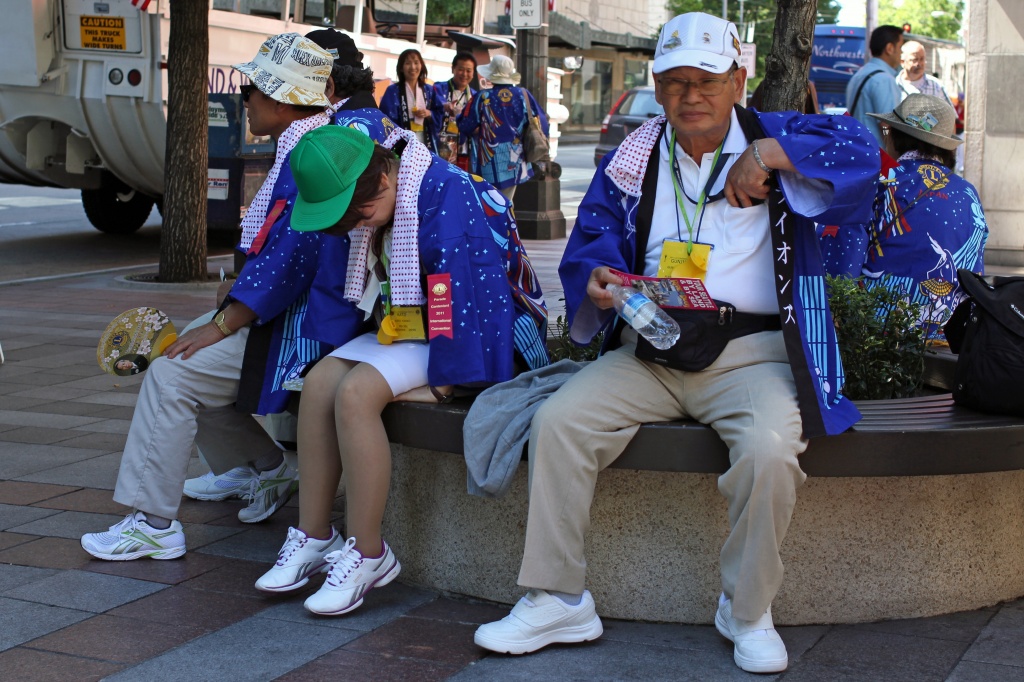 Lions Clubs 94th International Convention Is In Town and Here Are the Representatives From Japan by seattle