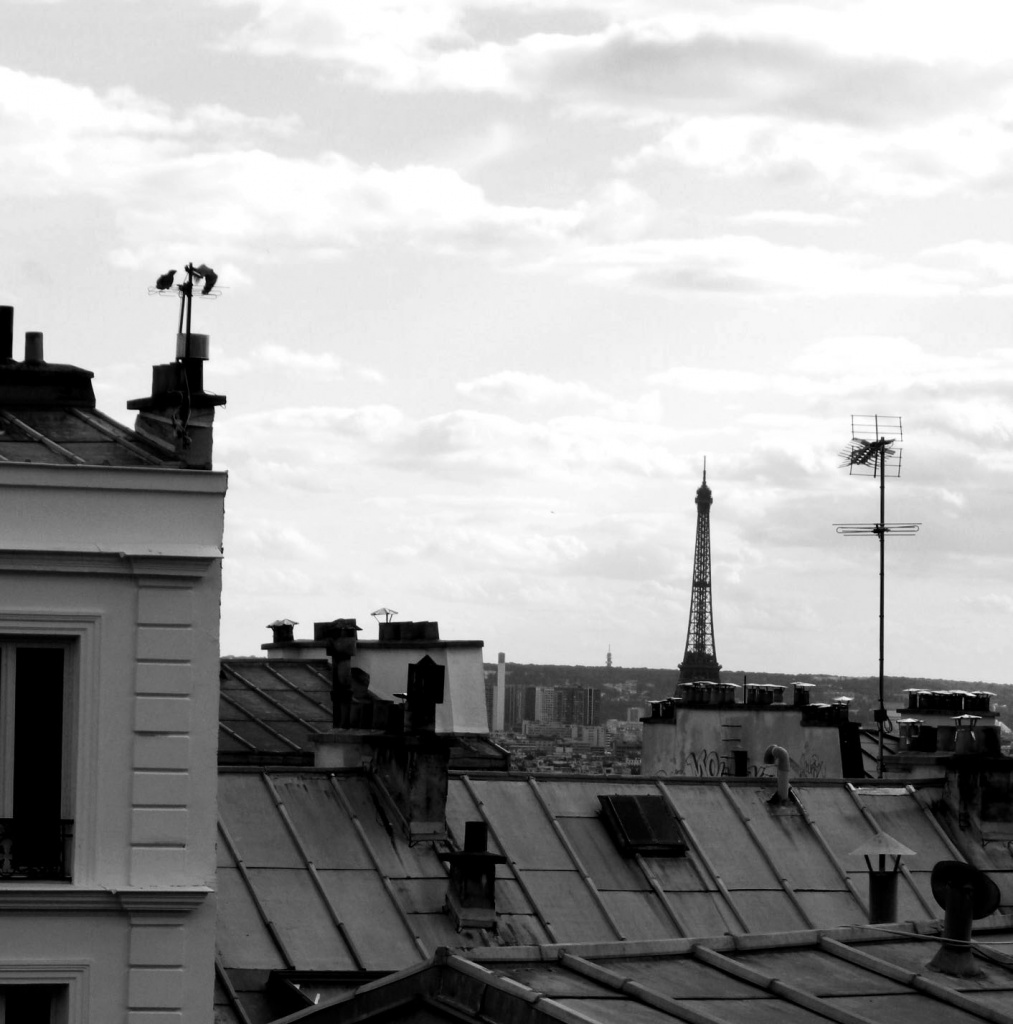 Hide & seek Eiffel Tower #6 by parisouailleurs