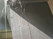 9th Jul 2011 - Spider Web in Corner of Porch 7.9.11