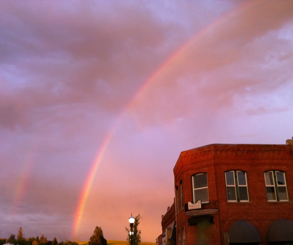 Double Rainbow by marilyn