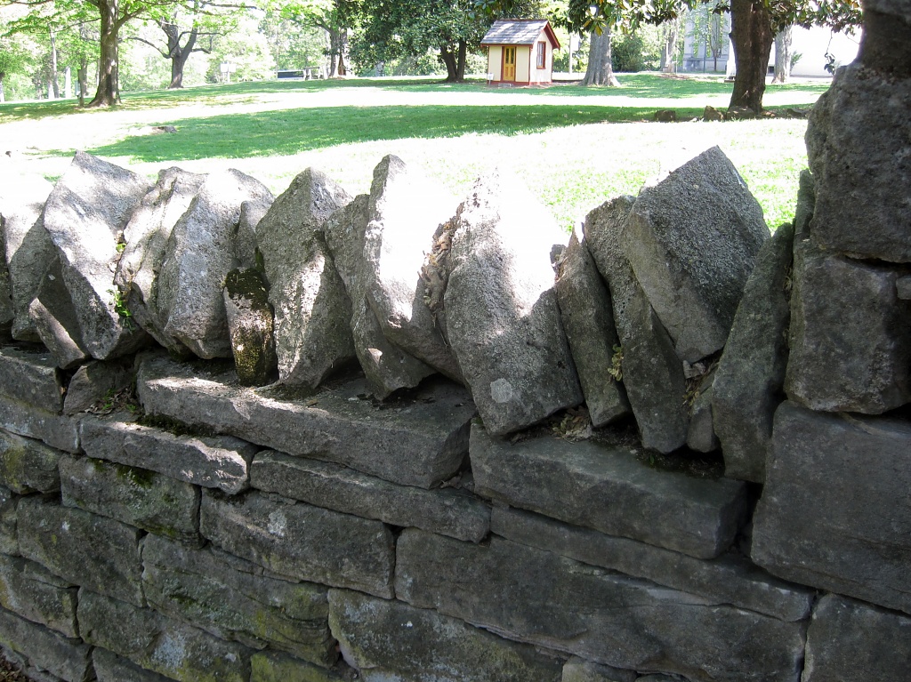 Historic stone wall by allie912
