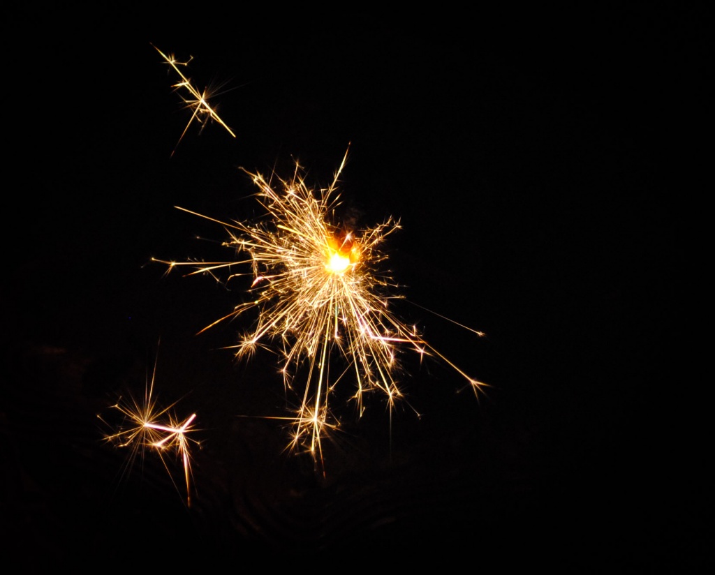 Birthday sparklers by manek43509