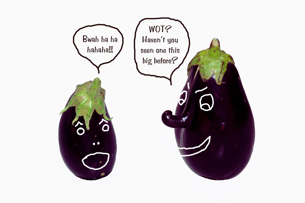 Two eggplants walked into a bar by bella_ss
