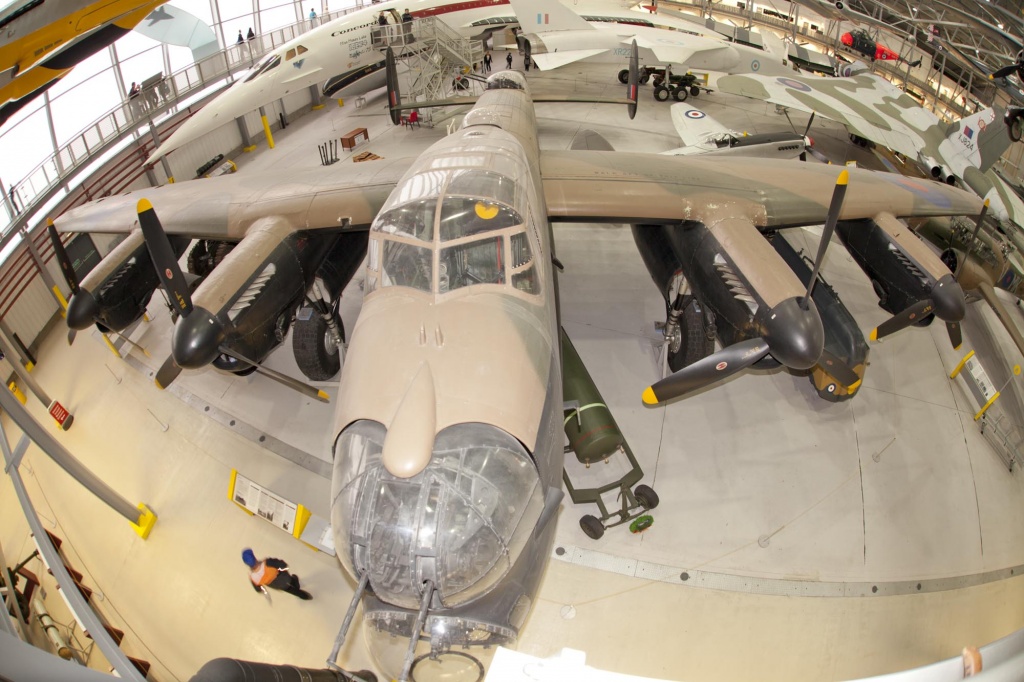Lancaster Bomber (with a fisheye lens) by netkonnexion