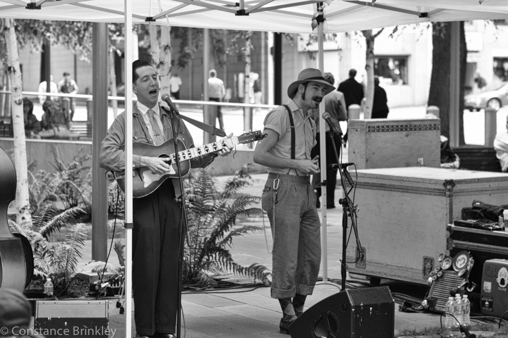 Pokey LaFarge And The South City Three Playing At The Summer In The City Out To Lunch Concerts by seattle