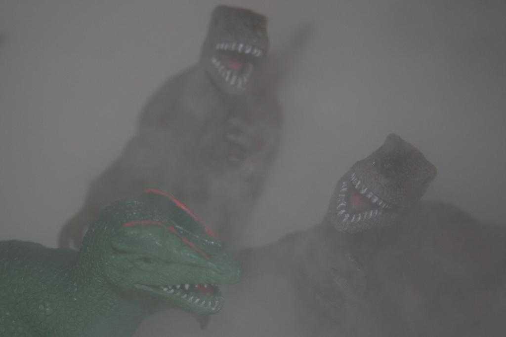 Dinos from the Mist:  Attack! by glennharper