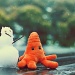 Amoeba meets a snow-friend by pocketmouse