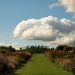 Clouds over the Fruit Mount at RHS Wisley by mattjcuk