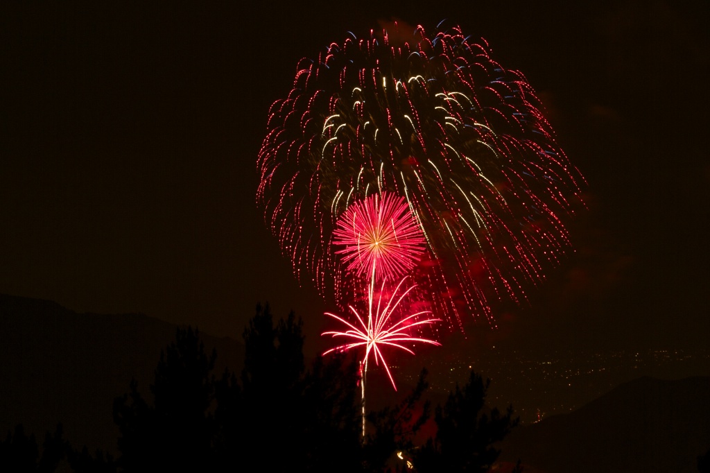 Riverside CA Fireworks by robv