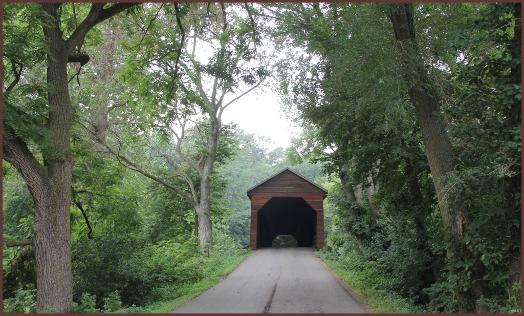 Meems Bottom Covered Bridge by hjbenson