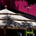 Shadows on Mexicali Blues Umbrella by jbritt