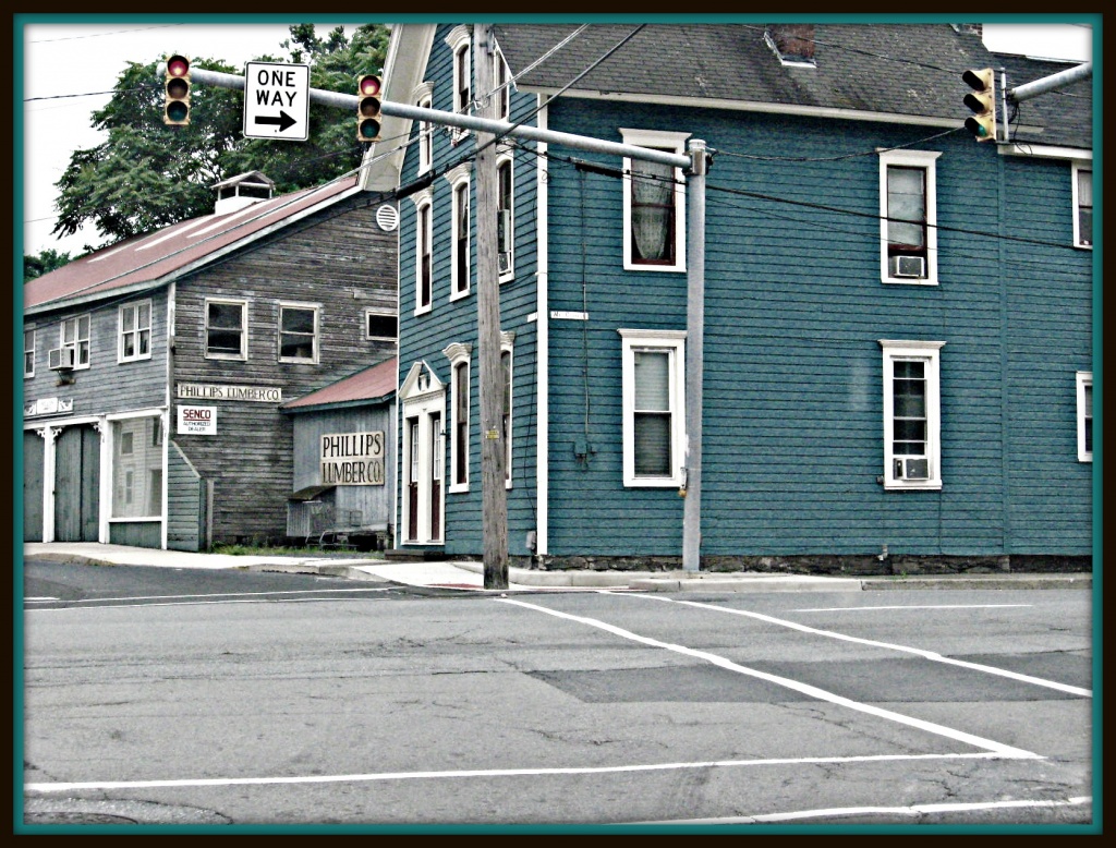 Corner of Third & Route 191 by olivetreeann