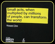 30th Jul 2011 - Amnesty International Slogan