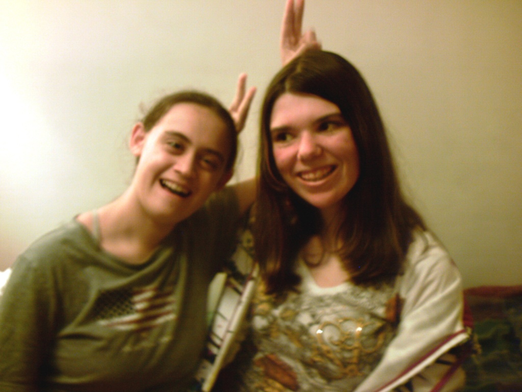 Shayna and Hayley Smiling 7.31.11 by sfeldphotos