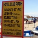 Beach sign by haagjes