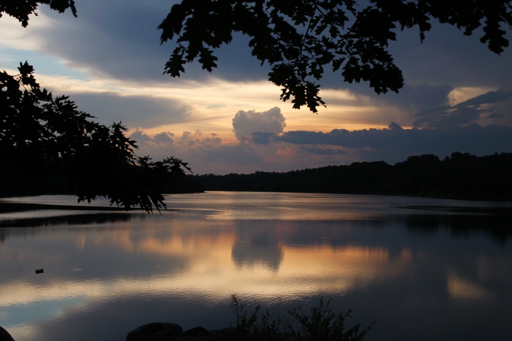 Sunset over Garland Pond by mandyj92