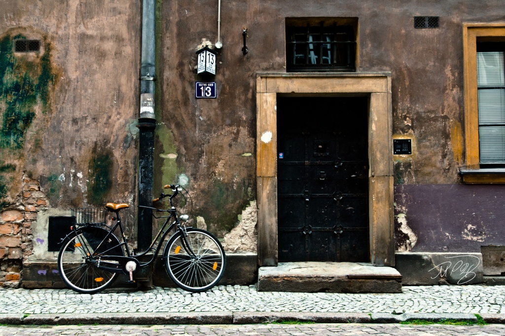 Bike and Door by harvey