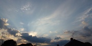 5th Aug 2011 - Evening sky - home