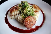 5th Aug 2011 - Seared Scallops on a Bed of Risotto