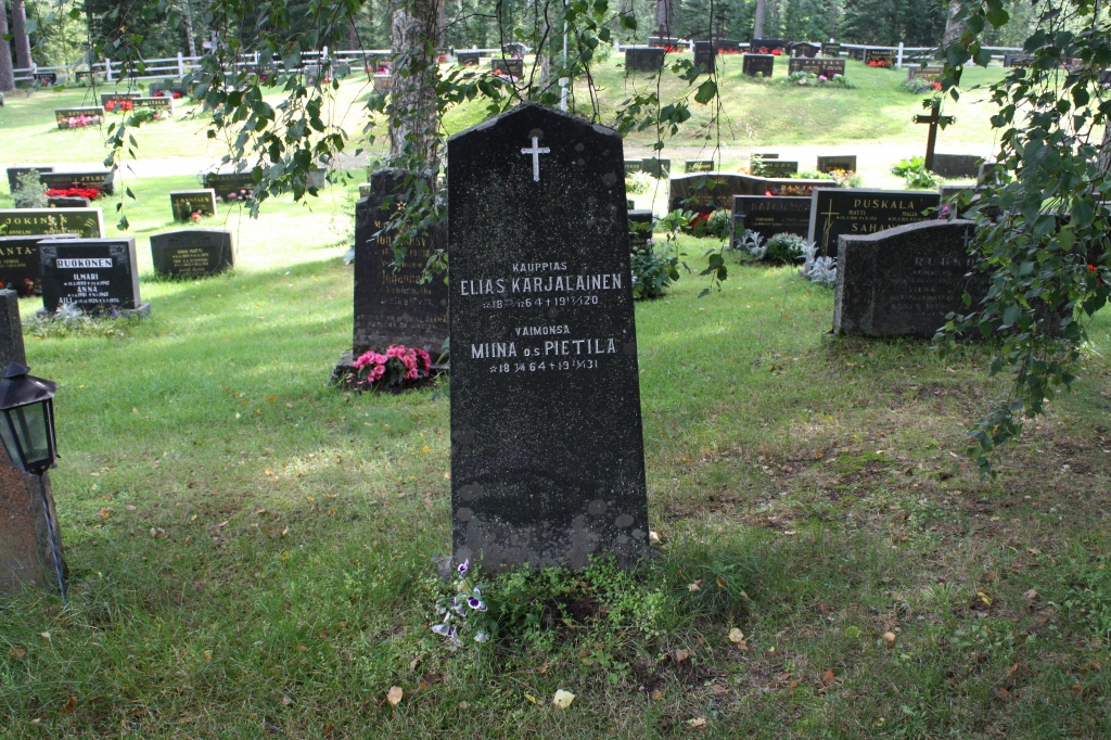 Pylkönmäki graveyard - Elias Karjalainen by annelis