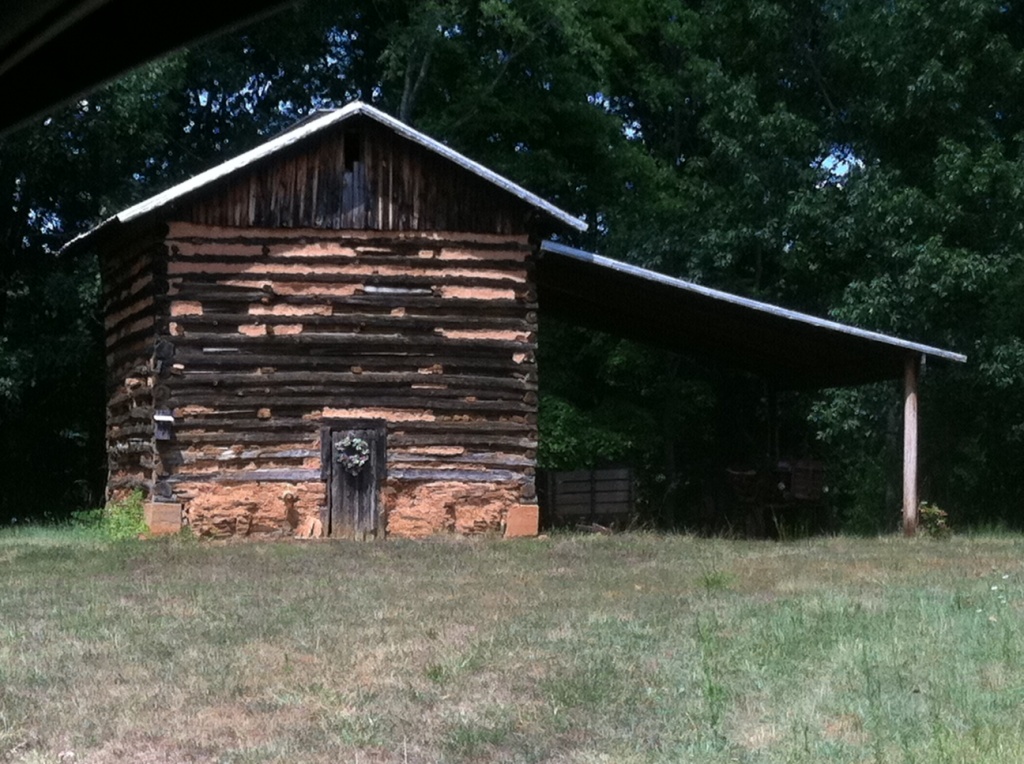 Old Log Cabin by graceratliff
