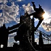 Silhouettes by Tower Bridge by andycoleborn