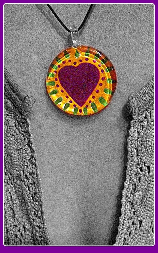 Heart pendant - HappyAugust #11 by sarahhorsfall