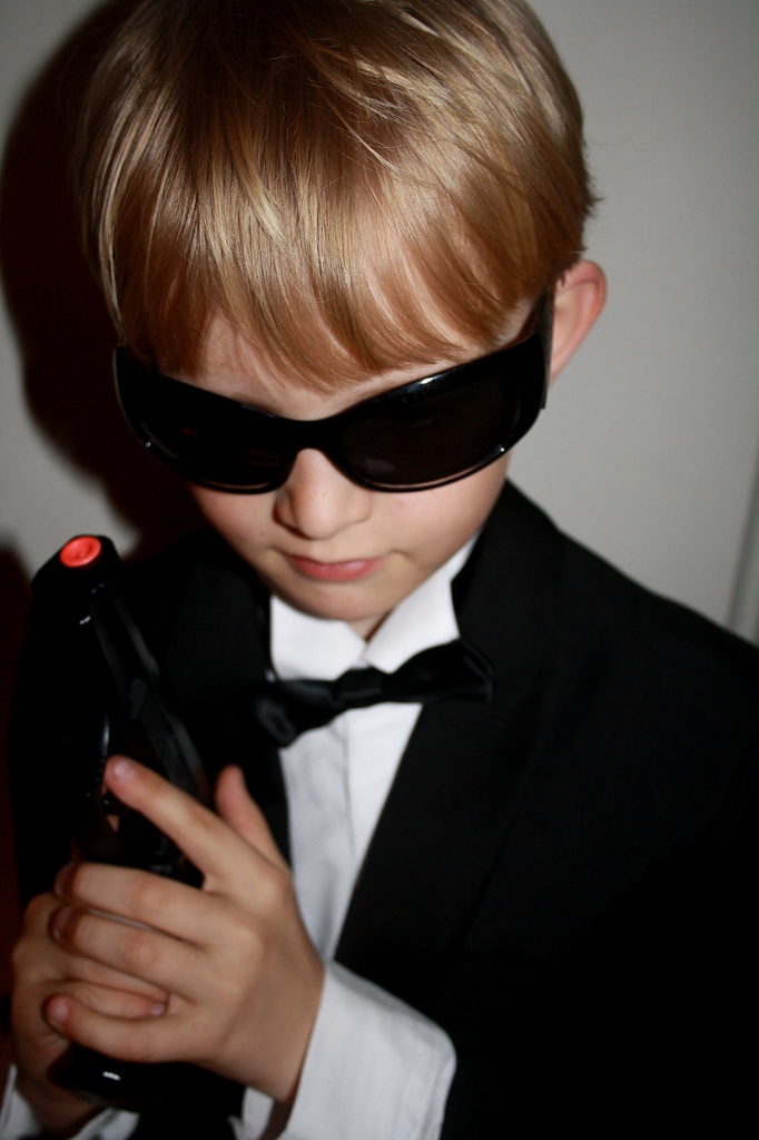 My name is Bond... Mini Bond by lily