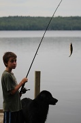 14th Aug 2011 - Keegan and his fish