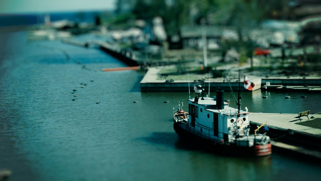 Tiny Toy Tugboat by afxwinter