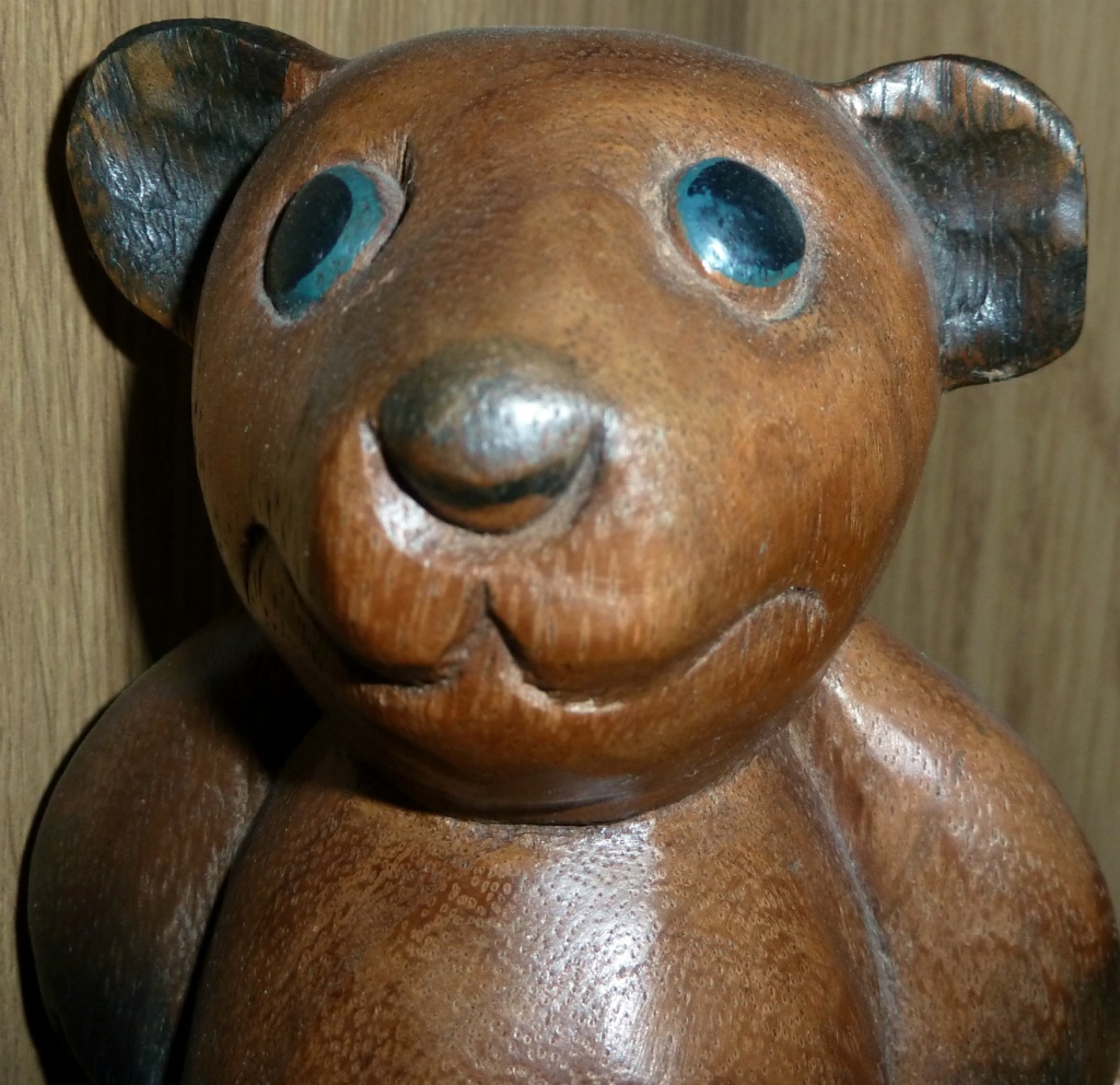 Wooden bear by karendalling