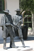 17th Aug 2011 - Wyatt Earp And Doc Holliday At The Tucson Rail Station 1