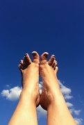 17th Aug 2011 - Toes in the Sky
