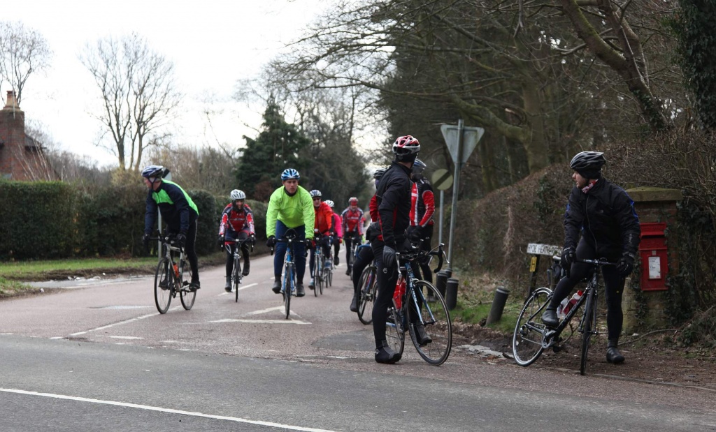 Cyclists in rural Buckinghamshire by netkonnexion