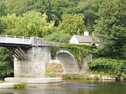 23rd Aug 2011 - The toll bridge at Whitney-on-Wye.