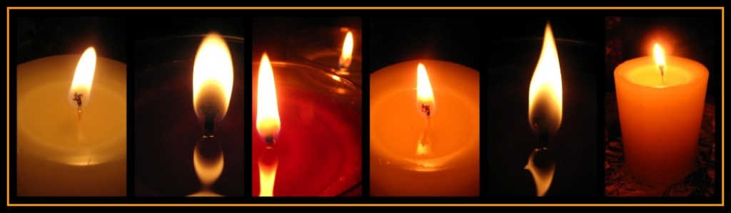 Candle collage by olivetreeann