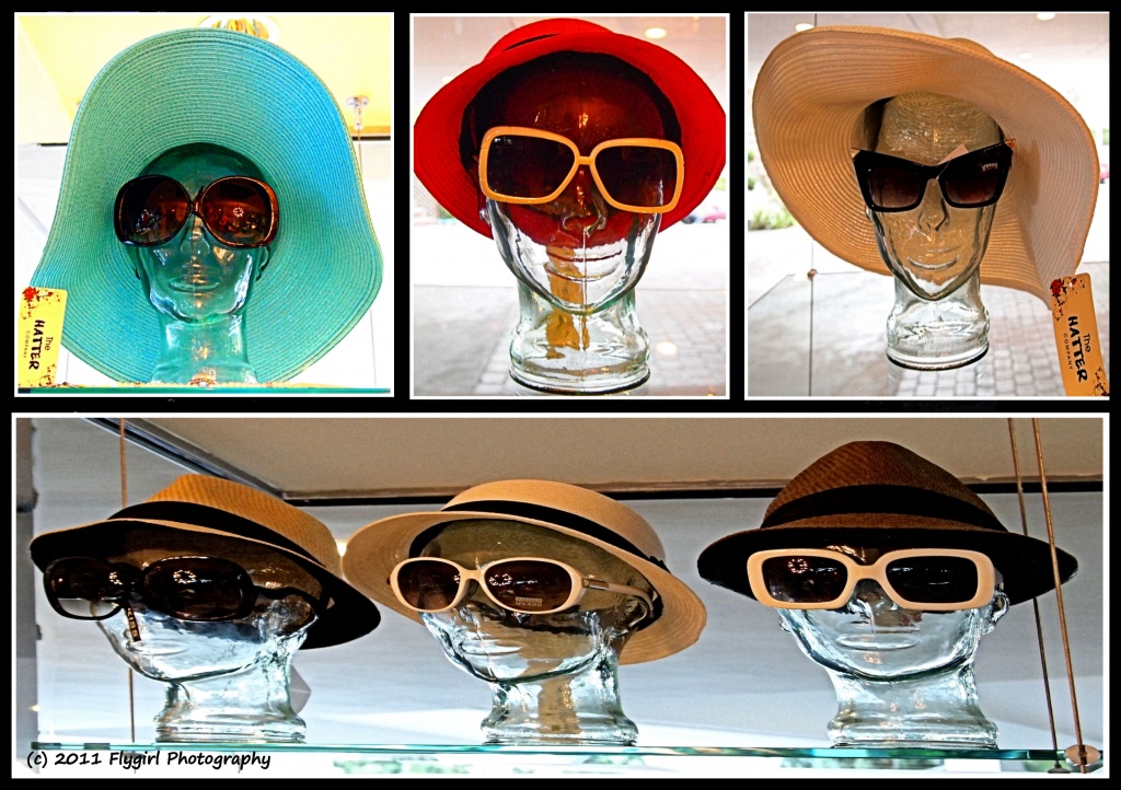 Hotel Hats and Glasses by flygirl