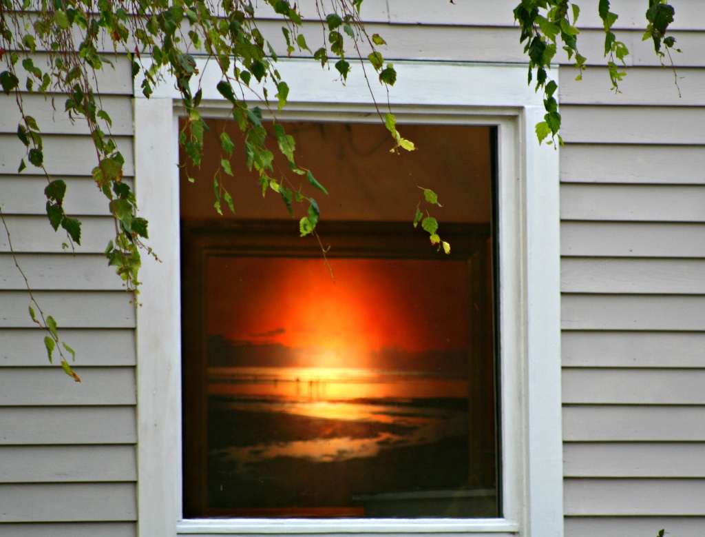 Window Sunset by lauriehiggins