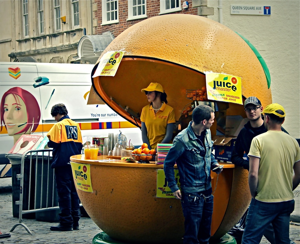 Loneliness of the Orange Juice Vendor by rich57