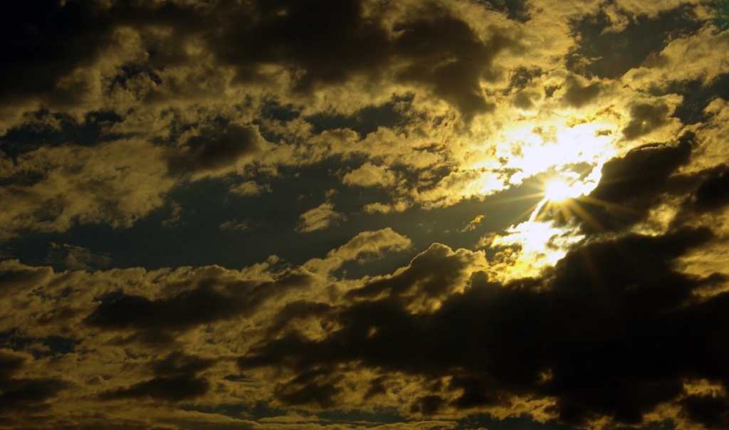 Beaming with Clouds by cjphoto