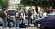 6th Sep 2011 - Just for fun: Journalists & rubbernecks in front of DSK's home