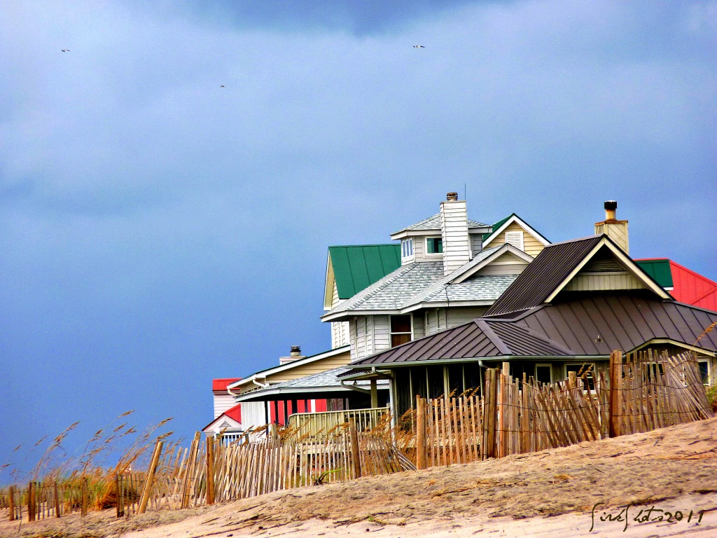 Cottages on the Beach by peggysirk