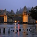 Siuslaw Bridge On A Foggy Evening by mamabec