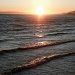 Sunset on Waves by pamelaf