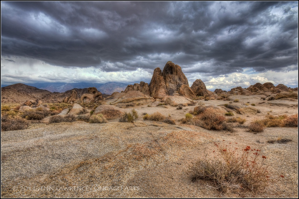 Storm Over the Alabama Hills by aikiuser