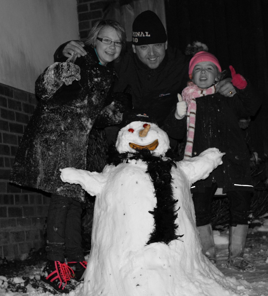 Frankie Flake the snowman by edpartridge