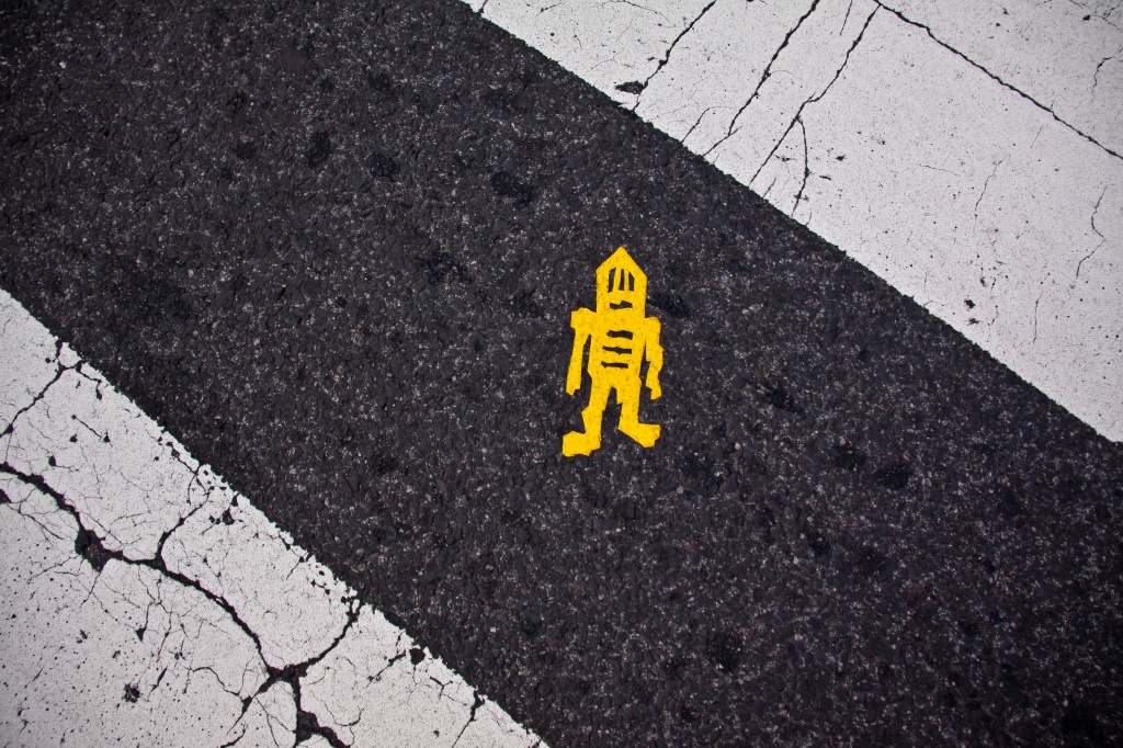 Crosswalk Knight by jbritt