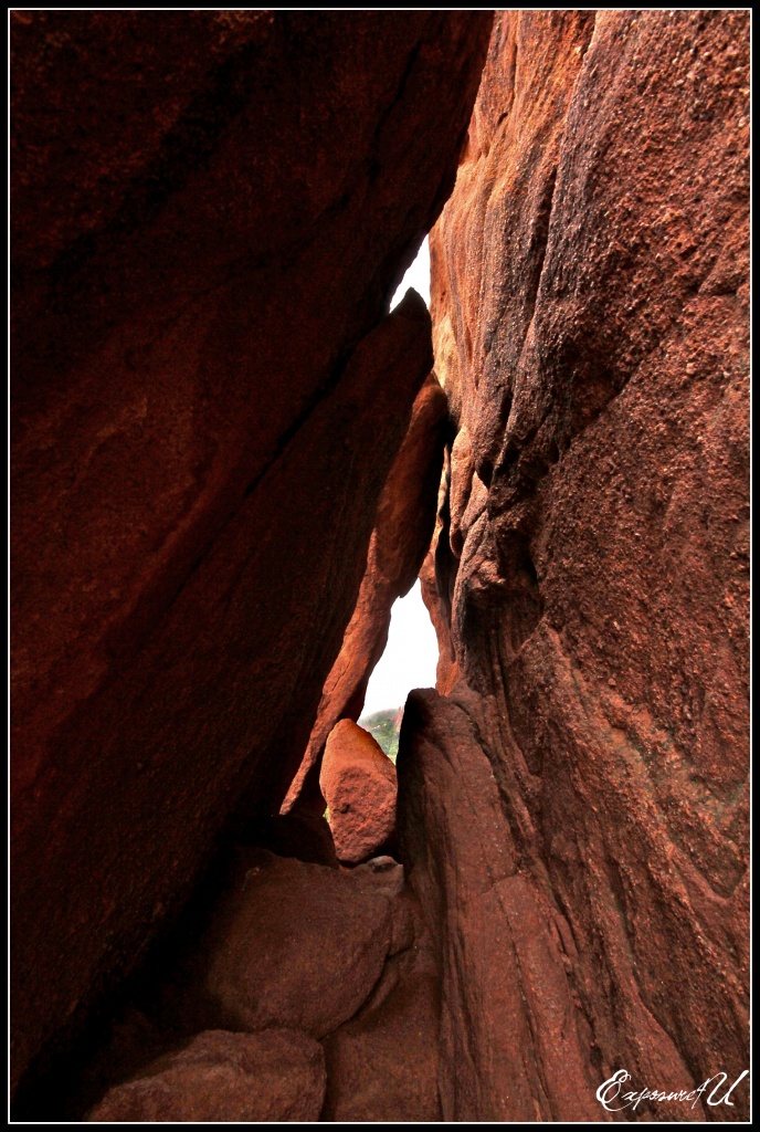 Between a Rock and a Hard  Place by exposure4u